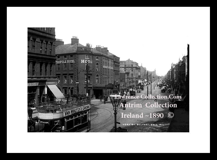 Belfast ~ York Street ~ Co Antrim ~ Northern Ireland .....A 12 K