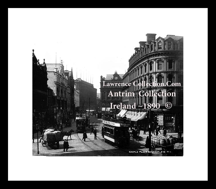 Belfast     ~    Castle Place      ~    Co Antrim      ~     Northern Ireland .....A 12