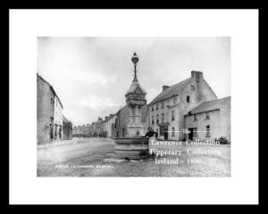 Cashel    ~   Lower Gate Square  ~   "Hiberno-Romanesque-style fountain "   ~    Co Tipperary ...T281/ 359