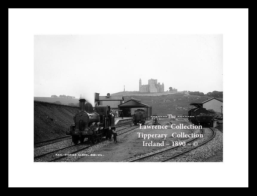 Cashel ~ Railway Station ~ "Rock of Cashel" ~ Co Tipperary ......T281 /543