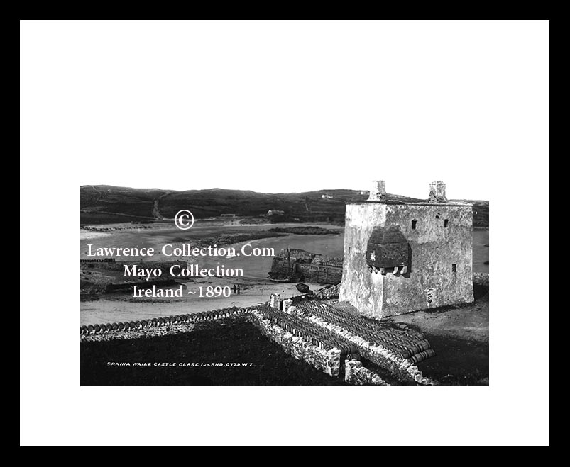 Clare Island ~ Grace O'Malley Castle ~ Gráinne Mhaol (Granuaile) ~ Salted Herring Barrels ~ Co Mayo .....M217 C