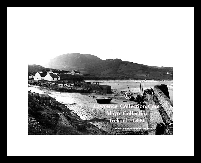 Clare Island ~ Harbour ~ Salted Herring Barrels ~ Co Mayo .....M217 F