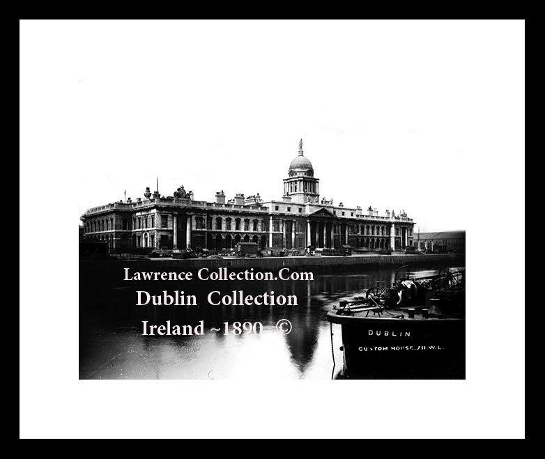 Dublin City ~ Custom House ~ Custom House Quay ~ City Centre ..... D72K