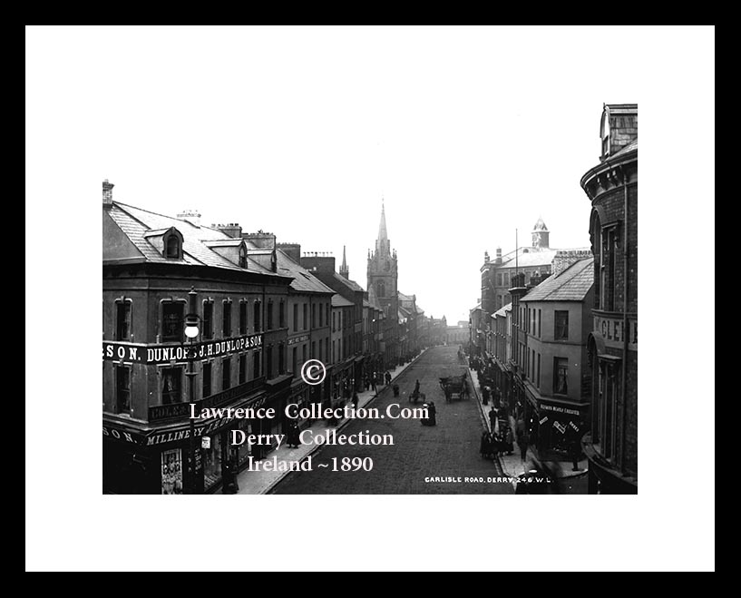 Derry City ~ Carlisle Road ~ Co Derry ~ Londonderry ~ Northern Ireland ...... D91 G