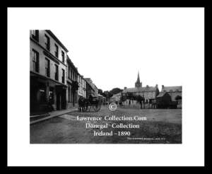 Donegal Town   ~   The  Diamond    ~       Co Donegal..... D107A