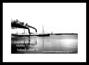 Dun Laoghaire  (Kingstown)    ~   Harbour   ~   Paddle Mail Steamer    ~    South County Dublin ...... D75 Z