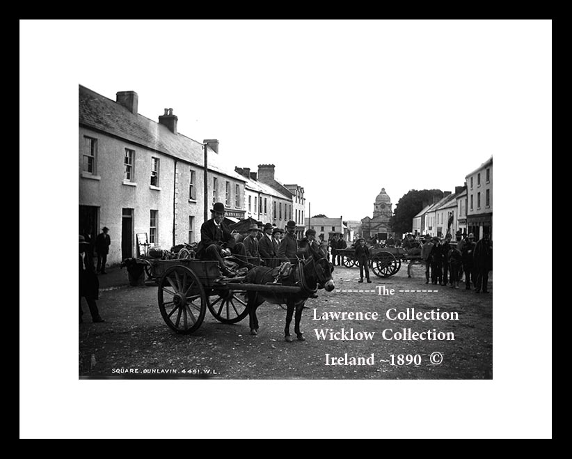Dunlavin ~ The Square ~ Fair Day ~ Co Wicklow .....W3110