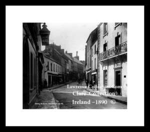 Ennis Town    ~   Queen's Hotel     ~   Church Street (Abbey Street)    ~   Co Clare ......C53 I