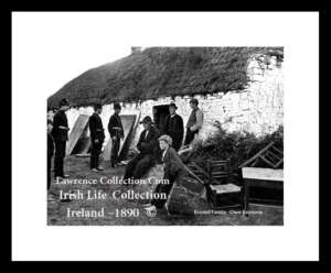Eviction Scene   ~    Evictions took place on the Vandeleur Estate   ~     Kilrush    ~    Co.Clare .......E4D