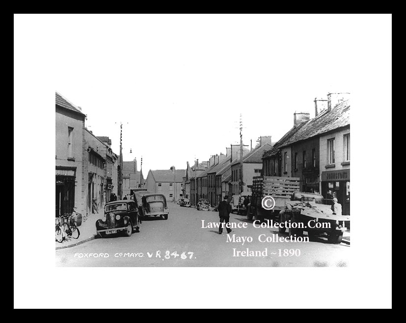 Foxford ~ Main Street (1940s) ~ Co Mayo .......M2123 A