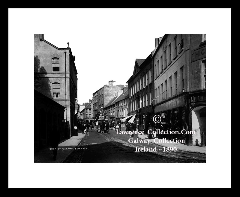 Galway City ~ Shop Street "Horse Tram" ~ Co Galway ......G129 D