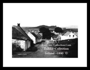 Howth  Village    ~   with  Ireland's Eye in background     ~    North County Dublin ......D77 N