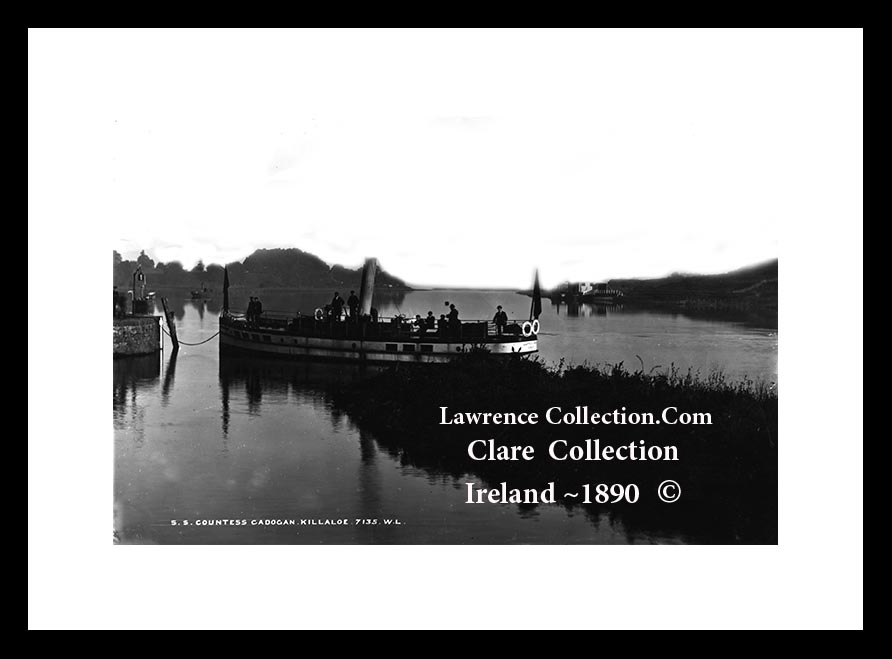 Killaloe ~ Lough Derg ~ "S.S. Countess Cadogan" ~ Co Clare ......C59 C