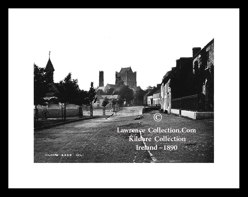 Kildare Town ~ Round Tower & Church ~ Co Kildare.......K132