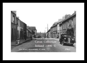 Killeshandra     ~   Main Street    ~  Co Cavan....... C37 (Valentine collection 1940s)