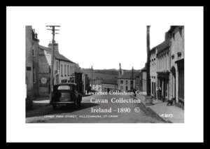 Killeshandra      ~   Lower Main Street     ~   Co Cavan ......C37B  (Valentine collection 1940s)
