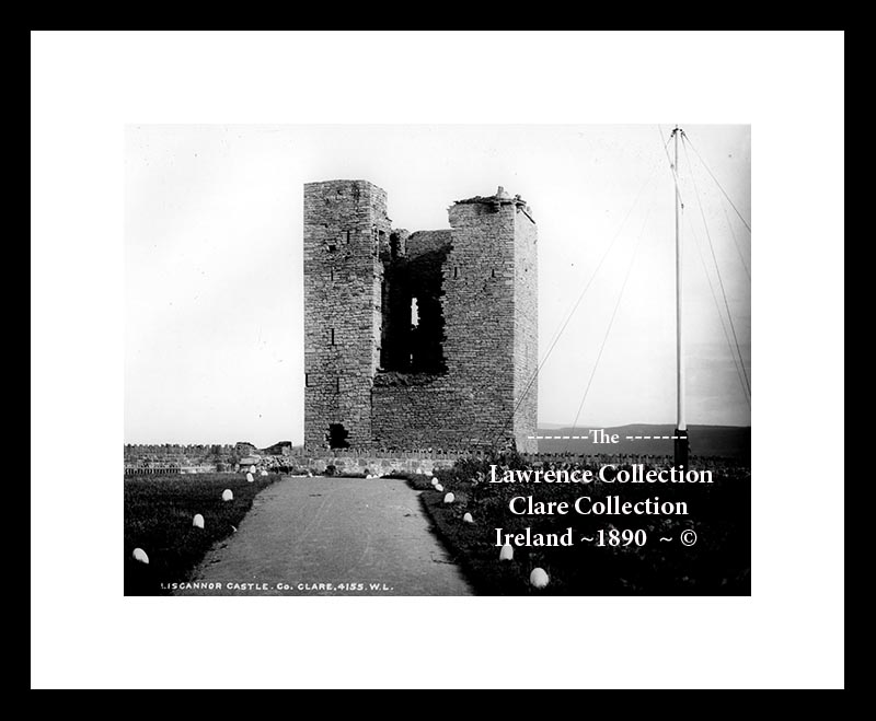 Liscannor ~ Castle ~ 16th Century built by the O'Connors ~ Co Clare ......C515/320