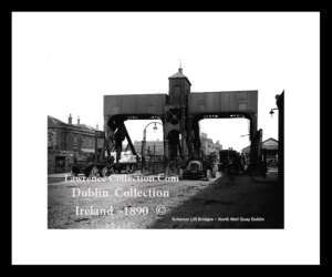 Dublin City   ~  Scherzer Lift Bridges   ~   North Wall Quay     ~ City Centre ..... D72Y
