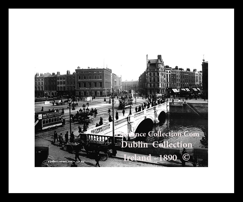 Dublin City ~ O'Connell Bridge ~ D'Olier Street ~ Westmoreland Street ~ City Centre .....D73Y