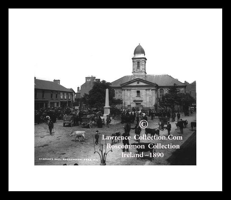 Roscommon Town ~ The Square ~ Fair Day ~ Co Roscommon ......R252 F