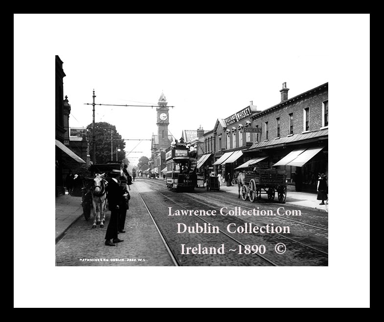 Rathmines ~ "Town Hall" ~ Electric Tram ~ Rathmines Road Lower ~ South County Dublin .....D79 C