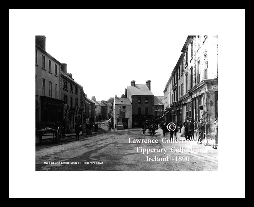 Tipperary Town ~ Maid of Erin Statue ~ Main Street ~ Co Tipperary ......T287 A
