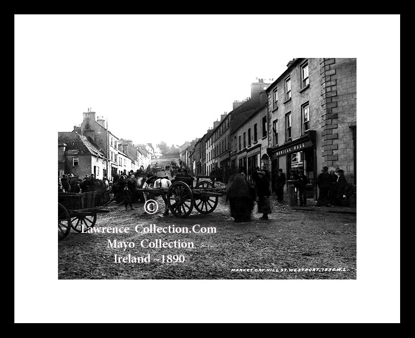 Westport ~ Market Day ~ High Street ~ Co Mayo .......M2112