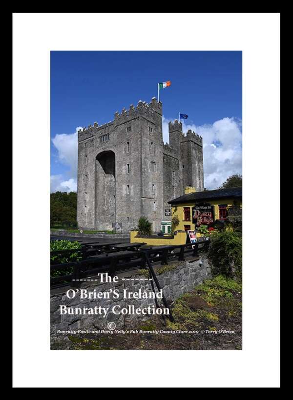 Bunratty Village    ~     Famous Bunratty Castle is a large 15th-century tower house   ~    Famous Durty Nelly’s Pub.   Est. 1620   ~    Co.Clare  .......BV17