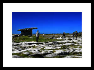 Poulnabrone Dolmen   ~   Burren     is a large dolmen dates to the Neolithic period, with estimates to between 4200 BC and 2900 BC,   located in the Burren    ~     Co Clare ...3496