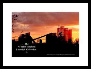Irish Cement Works    ~    Sunset     ~    Limerick Works   ~        Castle Mungret       ~    Co Limerick ......0761