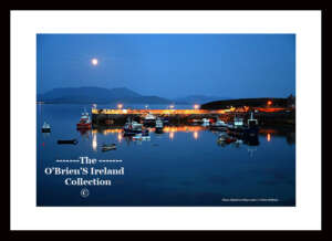 Clare Island   ~    Pier at night   ~     Co Mayo ......7475