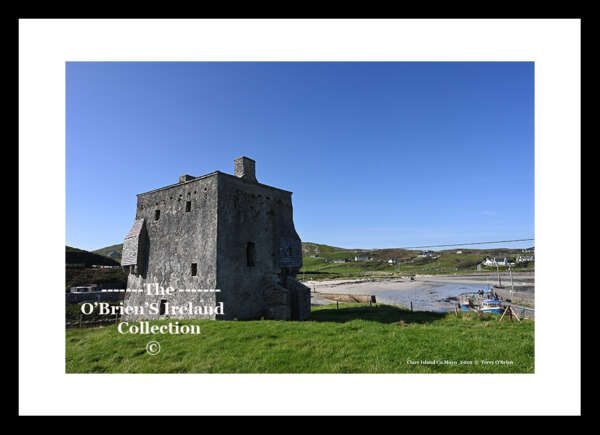 Clare Island     ~    Granuaile's Castle    ~  "Gráinne Mhaol "   ~    "The Pirate Queen"  ~   Grace O'Malley"  ~   Built in 16th century and considered to be a fine example of a tower house   ~    Co Mayo .....9805