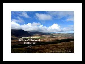 Connor Pass    ~   The 456-metre (1,496 ft) high pass connects Dingle, on the south-western end of the Dingle Peninsula, with Brandon Bay and Castlegregory in the north-east.      @         Co Kerry.....9163