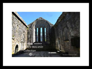 Kilfenora   Cathedral     ~   Built in 1058 on the site of St Fachnan’s 6th century monastery, the roofed part of the cathedral is used for occasional Church of Ireland services. Its exceptional acoustics have also made it an excellent venue for periodic concerts. A new steel and glass roof was erected in 2004 to protect some of the cathedral’s chancel and fine stone carvings.    ~   Co Clare ......3398