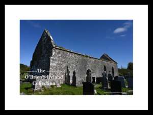 Kilnaboy    ~ Church Ruin   ~    dates from the 15th and 16th Centuries, but its decorative features and masonry styles indicate that parts of it may be two to three centuries earlier.    ~    Co Clare ......3352