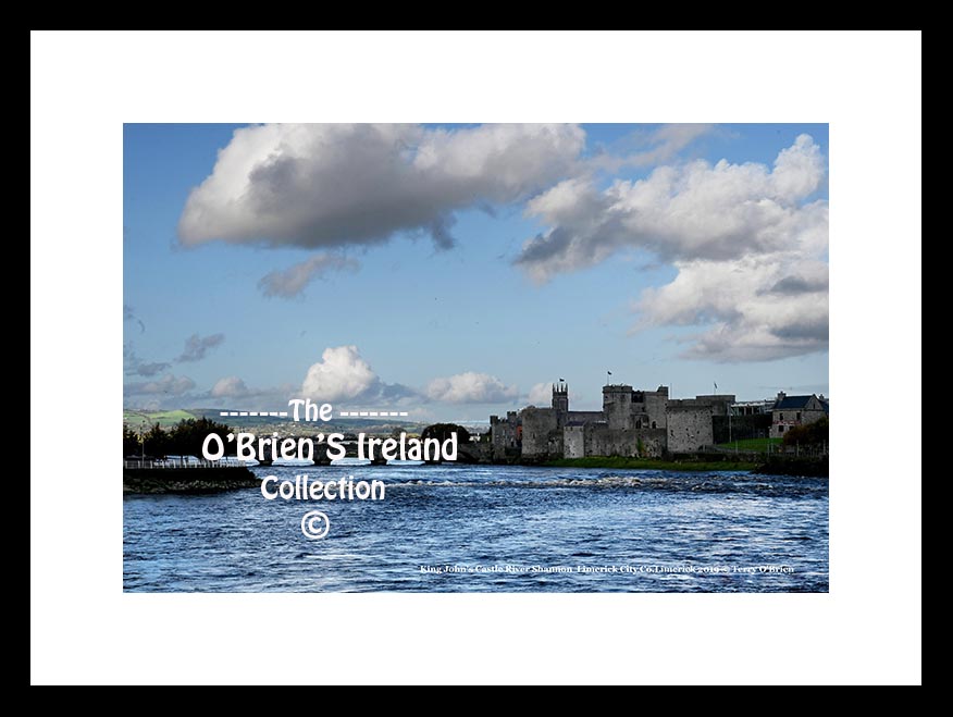 Limerick City ~ King John's Castle ~ Thomond Bridge ~ River Shannon ~ Co Limerick .....4983