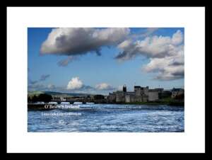 Limerick City    ~    King John's Castle    ~    Thomond Bridge       ~    River Shannon      ~      Co Limerick(2019).....4983