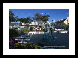Lisdoonvarna     ~   The Square    ~   Matchmaking Festival Statue      ~      Co Clare ......3567