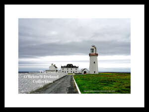 Loop Head Lighthouse ~ The first ‘tower’ lighthouse was built in 1802 and was replaced with a new tower in 1854. In 1869 its light changed from being fixed to flashing. ~ Kilbaha South Co Clare .....1808