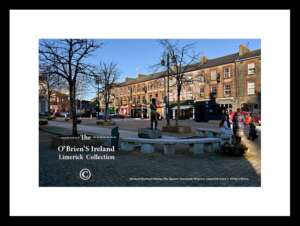 Newcastlewest      ~    The Square   ~ Michael Hartnett Sculpture    ~       Co Limerick .....7516