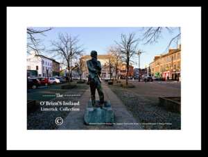 Newcastlewest      ~   The Square   ~    bronze sculpture of Poet Michael Hartnett, which was unveiled on Saturday April 16, 2011.    ~     Co Limerick ....7517