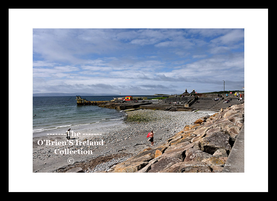 Salthill ~ is a seaside resort on the northern shore of Galway Bay, the promenade covers approximately 3km of coastline, stretching all the way from the Claddagh Quay to the famous Blackrock diving tower. ~ Co Galway ..... 4191