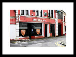 Irish Shop Fronts    ~    "The Hop Inn"       ~ Athenry is the best preserved medieval town in Ireland, retaining the upstanding remains of most of its original high-status buildings,   Famous for the song " fields of Athenry"  ~    Co. Galway ....0405
