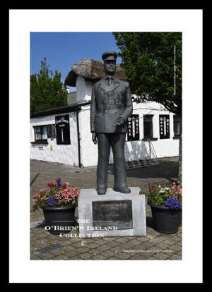 Ballinrobe    ~    "John King US Navy"  memorial statue  in honour of John King, a Mayo man who was awarded two Congressional Medals of Honour for his service to the American navy.   ~   Co.Mayo ....5117