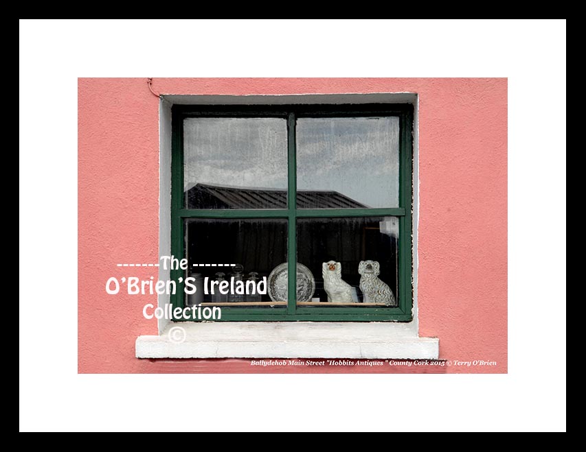 Irish Shop Fronts "Hobbits Antiques" ~ "Overmantle" ~ Main Street ~ Ballydehob ~ Co.Cork....0172