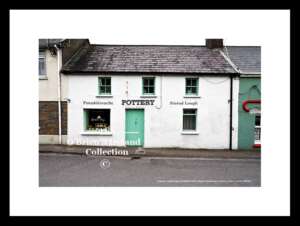 Irish Shop Fronts  ~     " Potadoireacht "  ~  "Pottery Shop" ~  Sinead Lough     ~   Ballyferriter  Village    ~ Slea Head Drive  ~  Co.Kerry.....9410