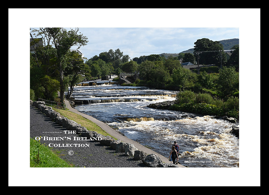 Ballysadare ~ Falls ~ This salmon fishery, initially established by the Coopers of Markree in 1837 and now maintained by the Local fishing club, ~ Co Sligo .....5673.
