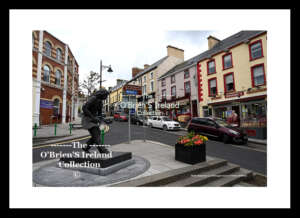 Ballyshannon   ~  "Rory Gallagher Statue"  ~    was an Irish musician and songwriter. He is known for his virtuosic style of guitar playing, and is often referred to as "the greatest guitarist you've never heard of"   Born  1948 ~ Died 1995  Age 47   ~   Co. Donegal .....6038