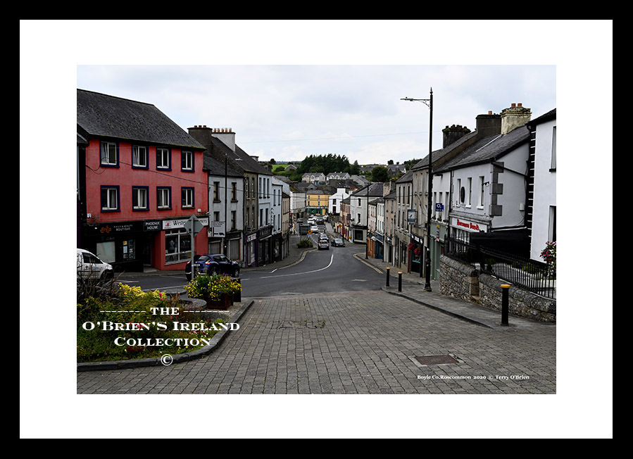 Boyle ~ Bridge Street ~ from the Crescent ~ Co Roscommon .....4934