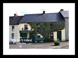 Irish Shop Fronts    ~   "Armshaws Bar"       ~    Greenfields,        ~       Cappawhite         ~      Co.Tipperary ......0905